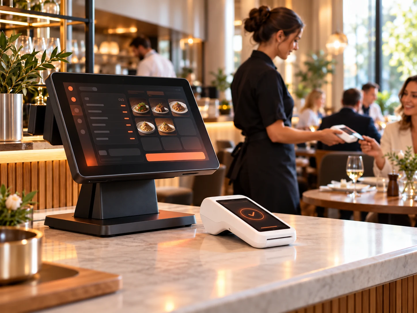 Dojo-inspired restaurant EPOS and mobile card terminal supporting connected payments
